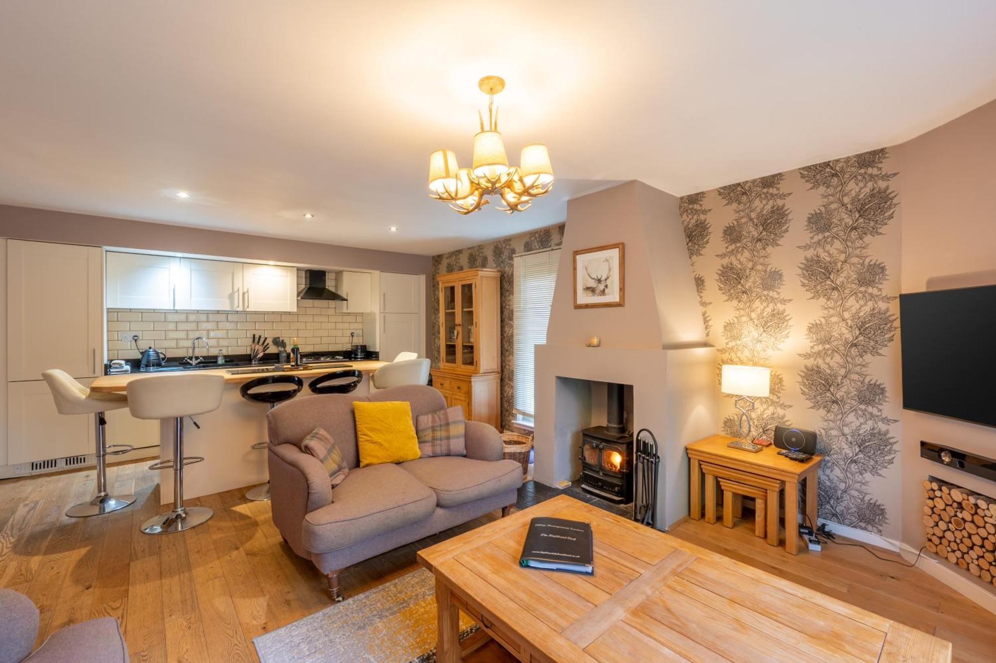 Abbey Holidays Loch Ness Luxury Self Catering 2 Bedroom Cottages Fort Augustus Værelse billede